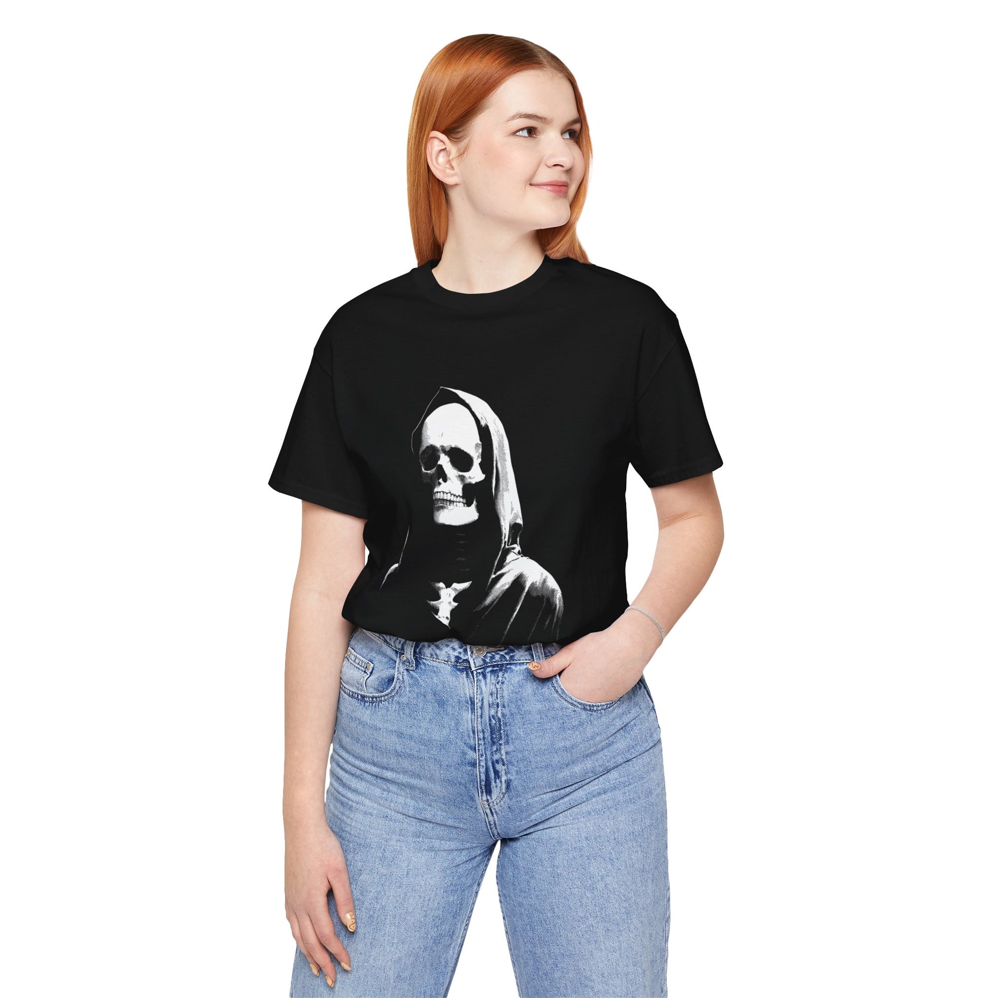 The Reaper - Grim Gothic Outlaw - DarkWildWest Unisex T-Shirt