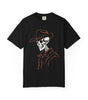Minimalist Skeleton Cowboy – DarkWildWest Unisex T-Shirt