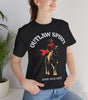 Ride Alone Fear None Cowboy - DarkWildWest Unisex T-Shirt