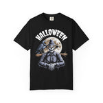 Skeleton Scarecrow with Crow – DarkWildWest Unisex T-Shirt