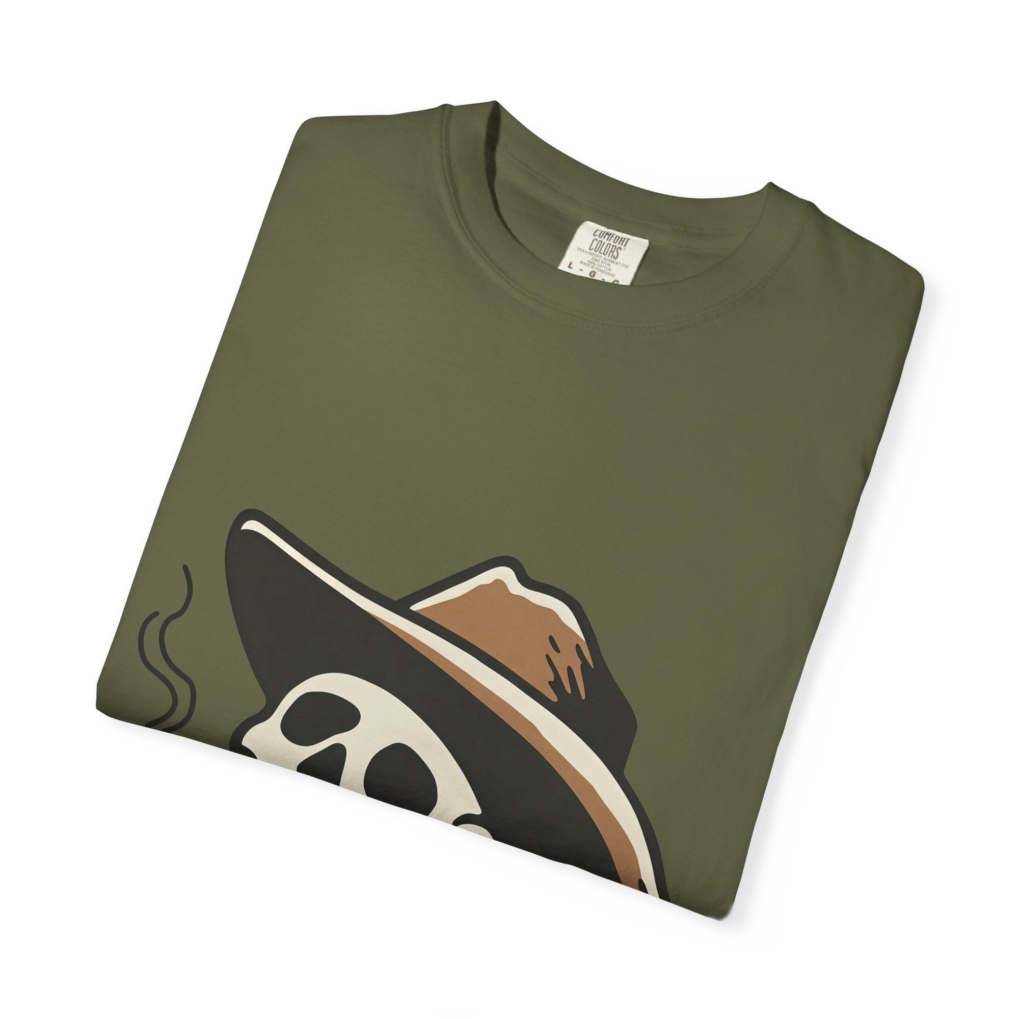 No Lungs, No Problem - Funny Cowboy Skull Unisex T-Shirt