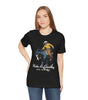 Ride A Cowboy Streetwear Graphic Tee – DarkWildWest Unisex T-Shirt