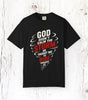 God Didn't Calm the Storm He Taught Me to Ride Through It | Christian Faith T-Shirt