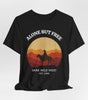 Ride Into the Sunset Cowboy - DarkWildWest Unisex T-Shirt