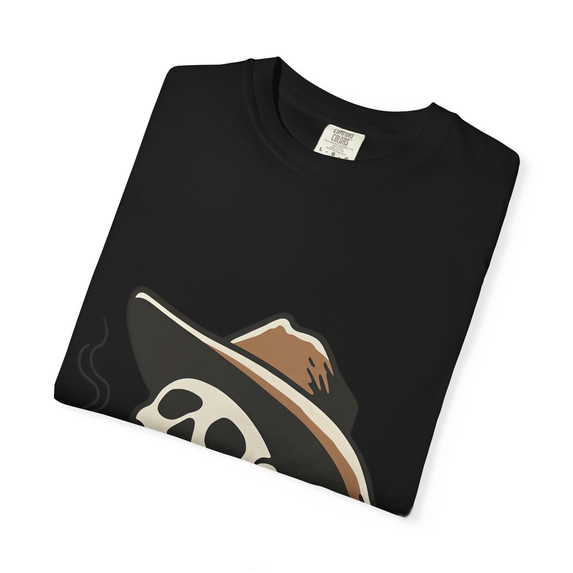 No Lungs, No Problem - Funny Cowboy Skull Unisex T-Shirt
