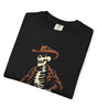 Skeleton Cowboy Riding Motorcycle – DarkWildWest Unisex T-Shirt