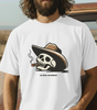 No Lungs, No Problem - Funny Cowboy Skull Unisex T-Shirt