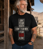 I Don't Fear God Alone Cross T-Shirt — Christian Faith Statement Tee