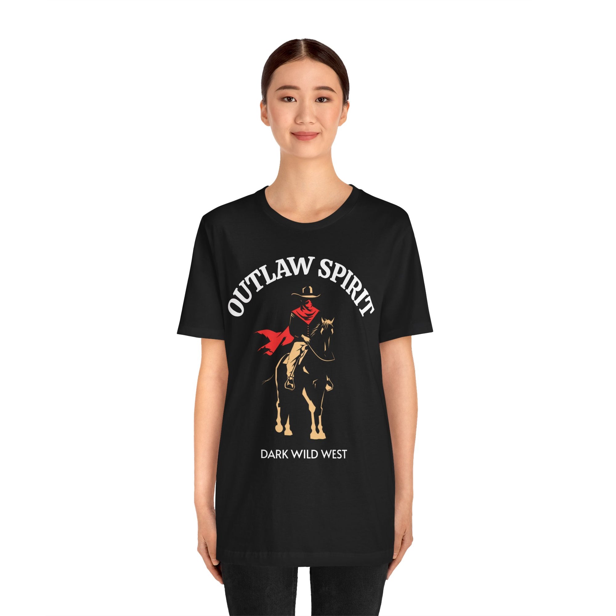 Ride Alone Fear None Cowboy - DarkWildWest Unisex T-Shirt