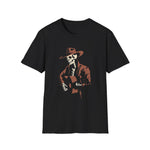 Skeleton Cowboy Playing Guitar – DarkWildWest Unisex T-Shirt