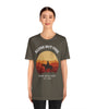 Ride Into the Sunset Cowboy - DarkWildWest Unisex T-Shirt