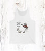 Hey! That’s My Leg! Funny Skeleton Cowboy Tank Top - Western Goose Summer Tee