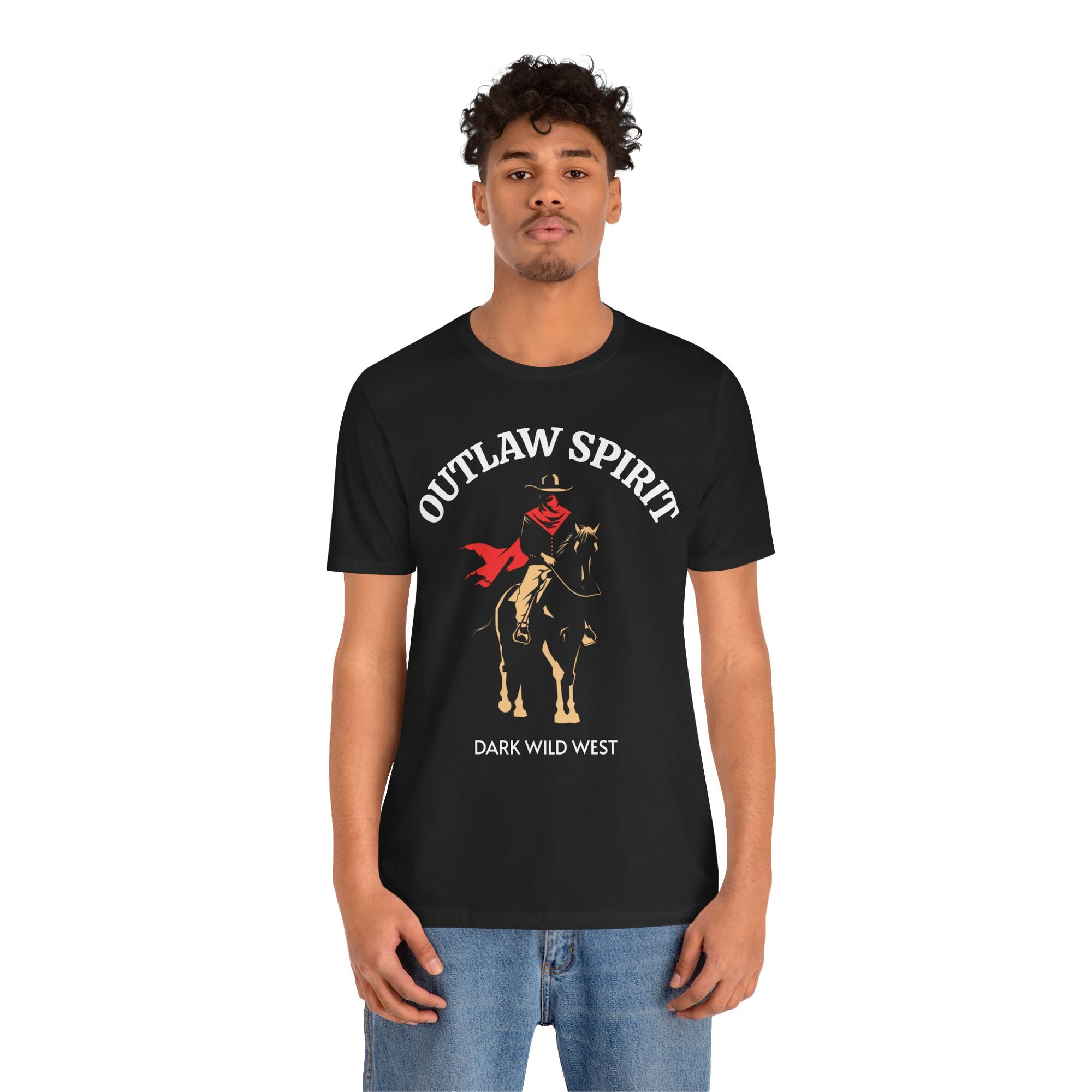 Ride Alone Fear None Cowboy - DarkWildWest Unisex T-Shirt