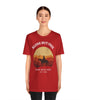 Ride Into the Sunset Cowboy - DarkWildWest Unisex T-Shirt