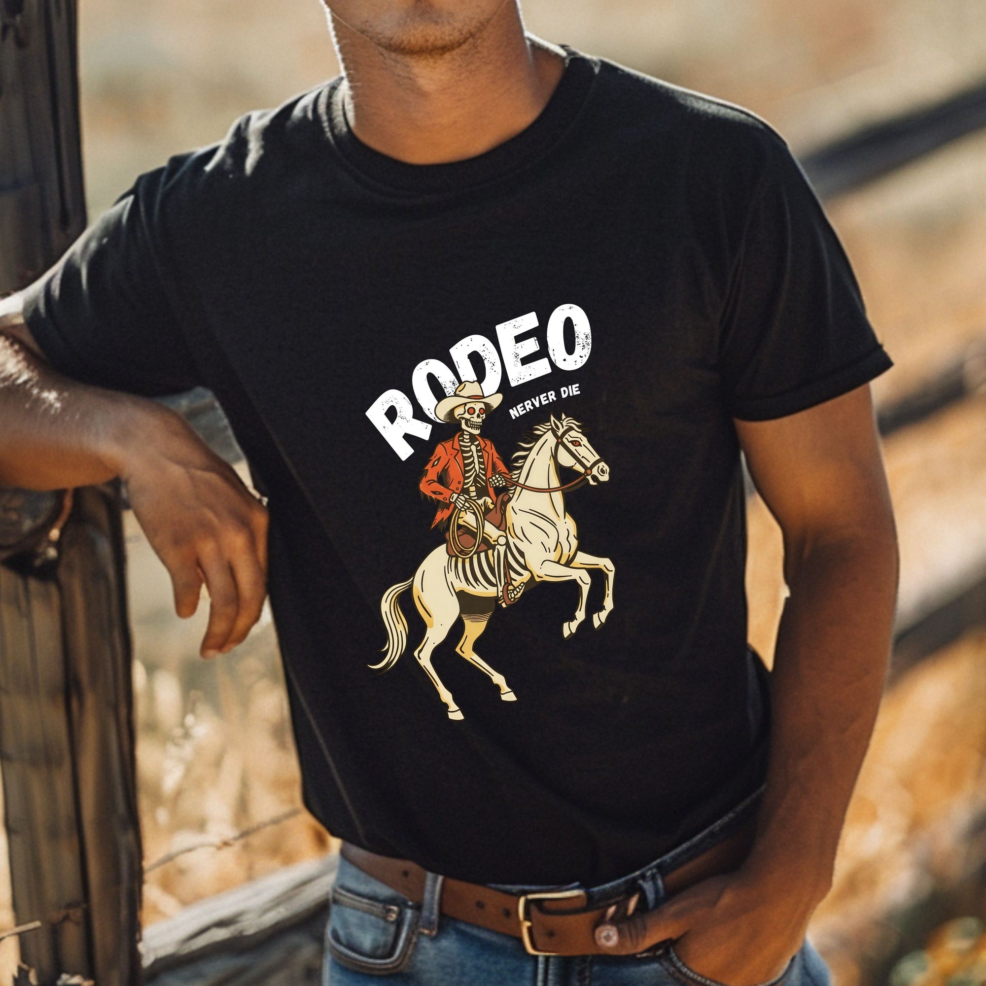 Rodeo Graphic Tee, Western Shirt, Cowboy T-shir, Unisex Western T-Shirt