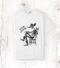Outlaw Overtime Cowboy T-Shirt, Western Skeleton Graphic Tee
