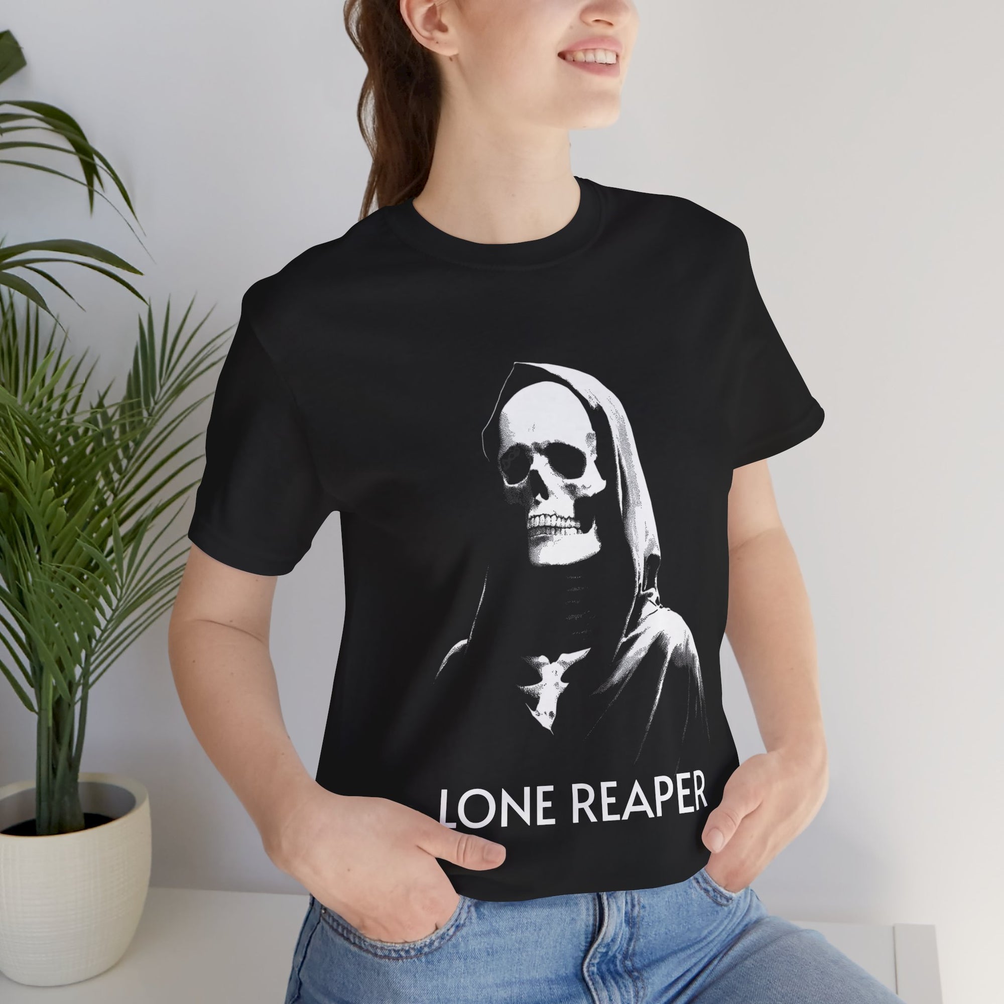 The Reaper - Grim Gothic Outlaw - DarkWildWest Unisex T-Shirt