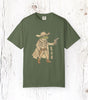 Hop or Die Frog Cowboy T-Shirt - Funny Western Outlaw Tee