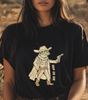 Hop or Die Frog Cowboy T-Shirt - Funny Western Outlaw Tee