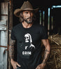 The Reaper - Grim Gothic Outlaw - DarkWildWest Unisex T-Shirt