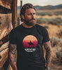 Ride Into the Sunset Cowboy - DarkWildWest Unisex T-Shirt