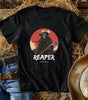 Reaper Cowboy Grim – DarkWildWest Unisex T-Shirt
