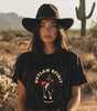 Ride Alone Fear None Cowboy - DarkWildWest Unisex T-Shirt