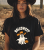 Hallowest Cowboy Ghost Halloween T-Shirt – Funny Western Spooky Tee