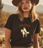 Spooky Trails Cowboy Ghost T-Shirt – Western Halloween Horse Rider Tee
