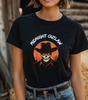 Midnight Outlaw Skull Cowboy T-Shirt – Dark Western Halloween Tee