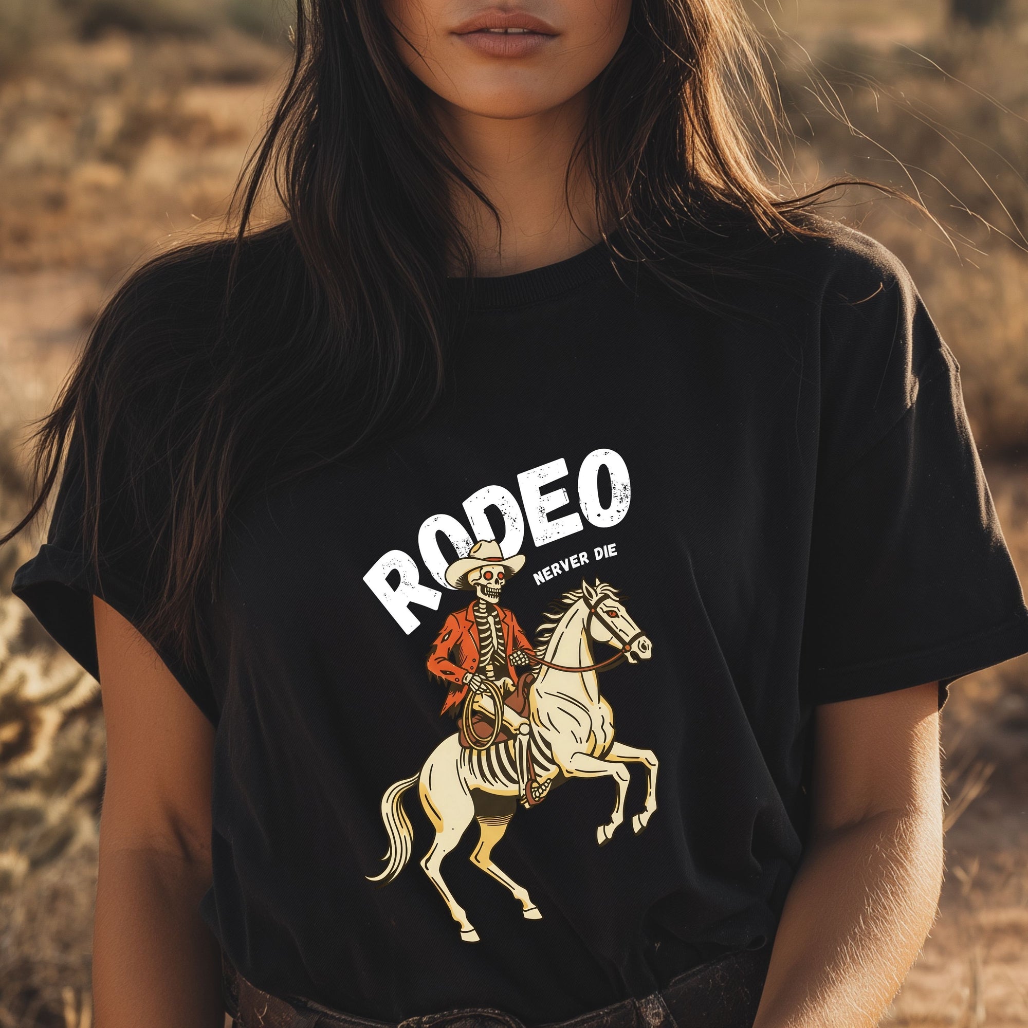 Rodeo Graphic Tee, Western Shirt, Cowboy T-shir, Unisex Western T-Shirt