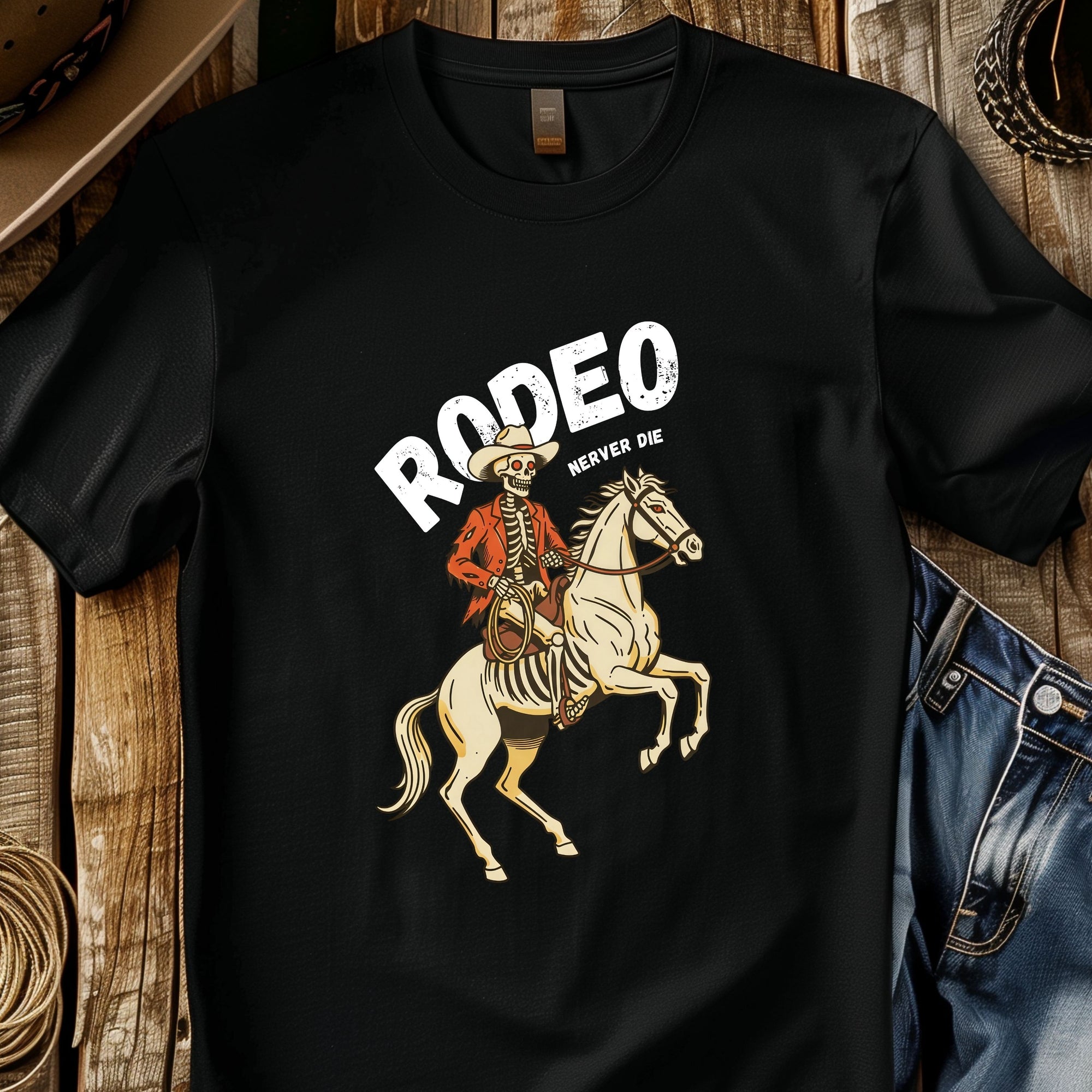 Rodeo Graphic Tee, Western Shirt, Cowboy T-shir, Unisex Western T-Shirt